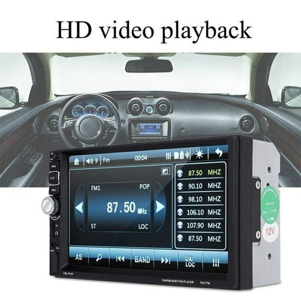 universal car mp5 player car multimedia player 7 inch hd large screen hand-calls support usb bluetooth reversing visible
universal car mp5 player car multimedia player 7 inch hd large screen hand-calls support usb bluetooth reversing visible
