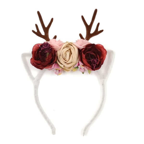 antlers floral crown headbands christmas party decor baby girls cloth diadem fabric flower tiara hairband kids women fancy dress
antlers floral crown headbands christmas party decor baby girls cloth diadem fabric flower tiara hairband kids women fancy dress