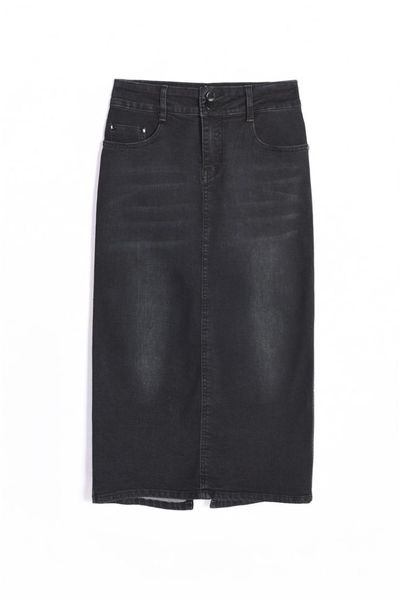 arrival spring women elegant pencil jeans skirts high waist denim sheath harajuku tulle mid-calf skirts for womens, Black
arrival spring women elegant pencil jeans skirts high waist denim sheath harajuku tulle mid-calf skirts for womens, Black