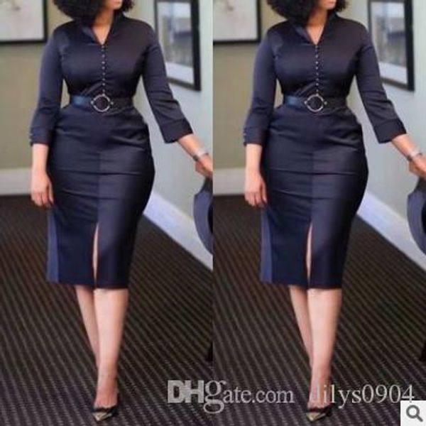 african dress selling women's new large-size button open-forked dress with belt d010 black pure pigments are elegant and concise la, Black;gray
african dress selling women's new large-size button open-forked dress with belt d010 black pure pigments are elegant and concise la, Black;gray