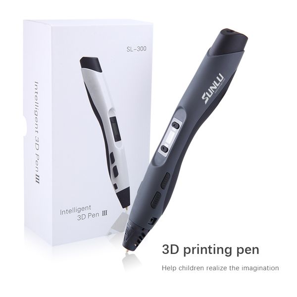 Sunlu 3d Printing Pen Sl-300 3d Design Drawing Pen Birthday Gift For Kids Popular Magic Creative And Diy Printing Pen.