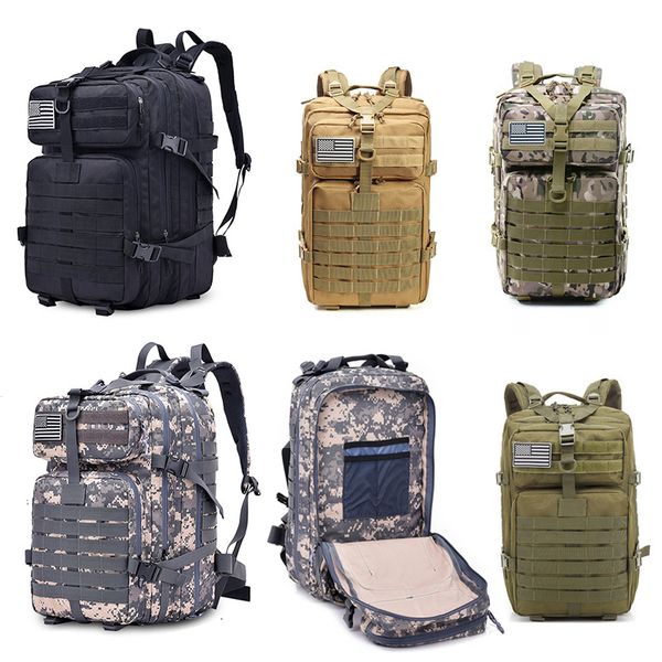2019 camouflage backpack assault pack 45l large-capacity army molle waterproof outdoor bags multifunctional battle bag
2019 camouflage backpack assault pack 45l large-capacity army molle waterproof outdoor bags multifunctional battle bag