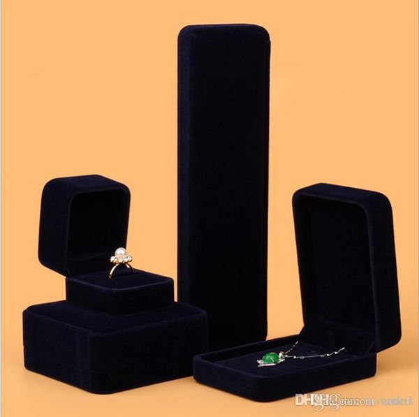 blue-black ring pendant bracelet necklace box for gift wedding high-end jewelry box velvet case el anillo de ing, Black;white
blue-black ring pendant bracelet necklace box for gift wedding high-end jewelry box velvet case el anillo de ing, Black;white