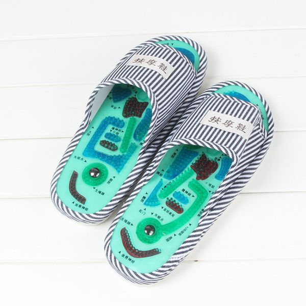 dropshipping men blue stripe essential health care taichi acupuncture foot massage slippers with magnet massage slippers hot, Black
dropshipping men blue stripe essential health care taichi acupuncture foot massage slippers with magnet massage slippers hot, Black