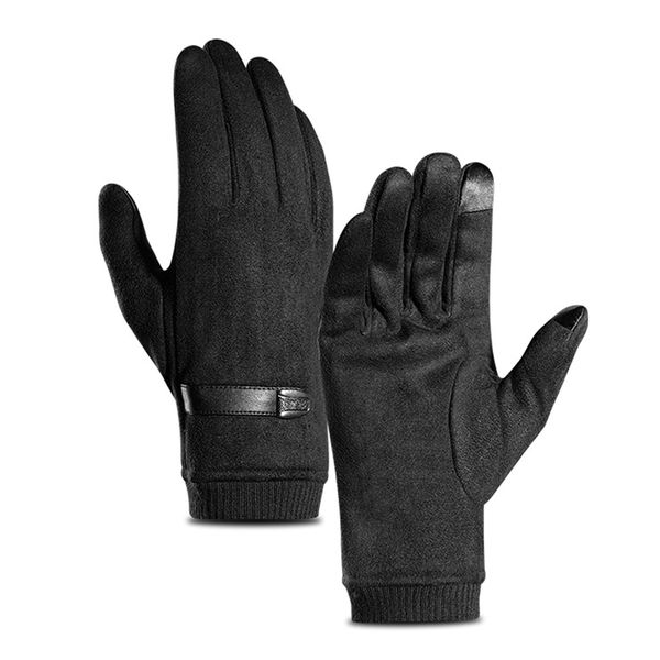 motorcycle gloves suede moto gloves winter warm fleece lined windproof touch screen soft motocross motorbike riding, Black
motorcycle gloves suede moto gloves winter warm fleece lined windproof touch screen soft motocross motorbike riding, Black