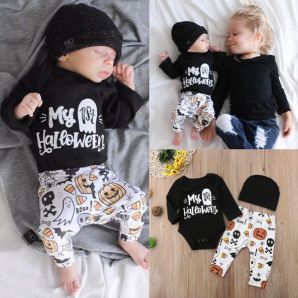 new style halloween newborn infant kid baby girl baby boy bodysuit fashion long sleeve romper jumpsuit pants clothes 0-18m, Pink;blue
new style halloween newborn infant kid baby girl baby boy bodysuit fashion long sleeve romper jumpsuit pants clothes 0-18m, Pink;blue