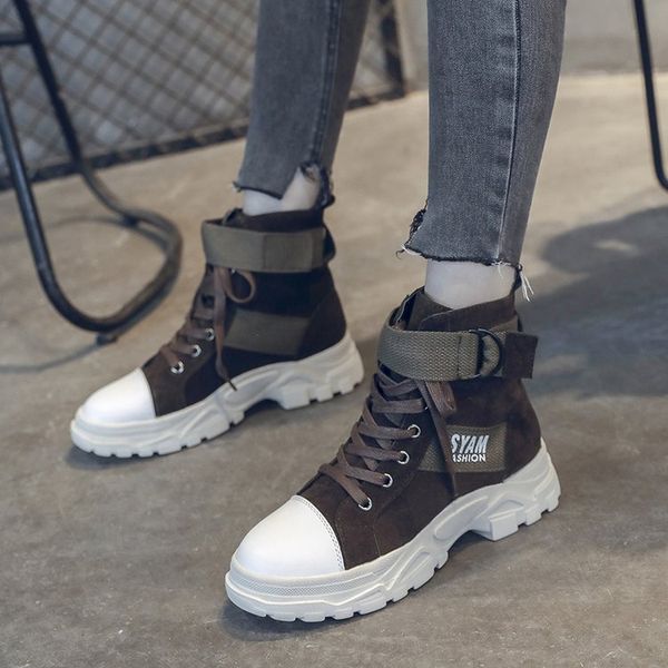 2019 autumn winter new womens boots british wind wild casual thick-sole black motorcycle boots students short
2019 autumn winter new womens boots british wind wild casual thick-sole black motorcycle boots students short