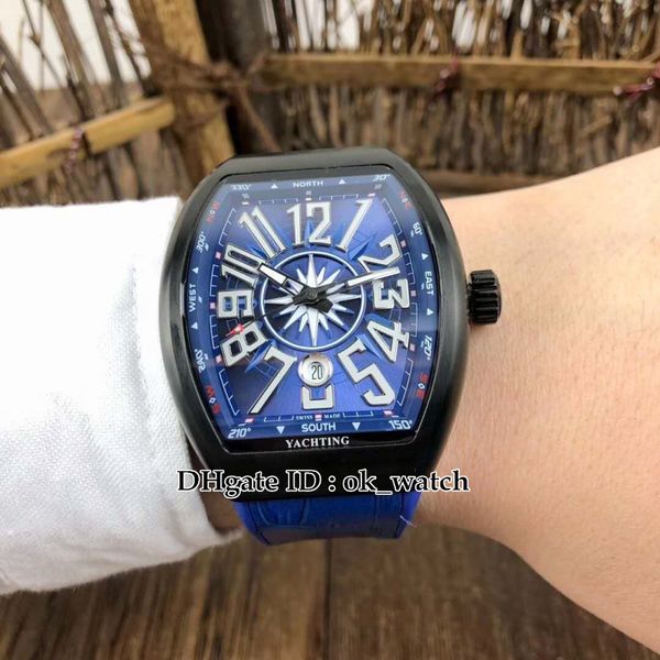 men's collection v 45 sc dt yachting blue dial automatic men's watch pvd black steel case blue leather rubber strap luxury gents w, Slivery;brown
men's collection v 45 sc dt yachting blue dial automatic men's watch pvd black steel case blue leather rubber strap luxury gents w, Slivery;brown