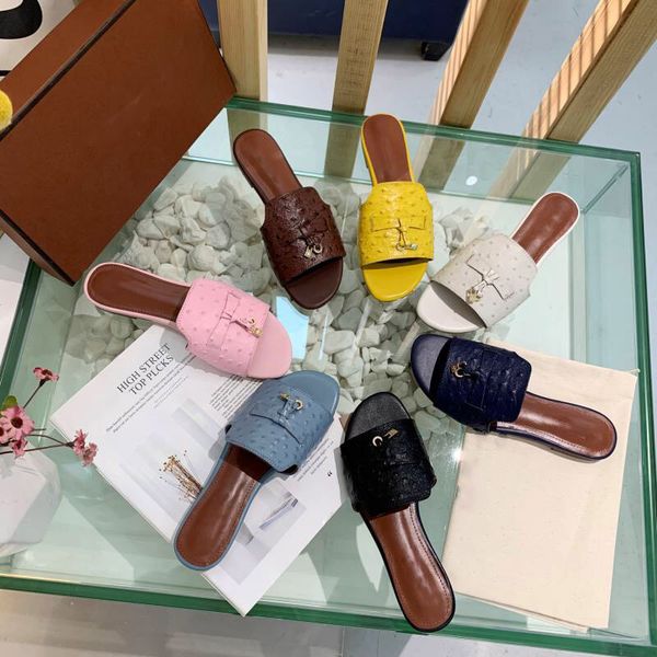 women designer sandal fashion luxury slippers with lock summer casual slipper designer slides leather flat flip flops open walk slipper, Black
women designer sandal fashion luxury slippers with lock summer casual slipper designer slides leather flat flip flops open walk slipper, Black