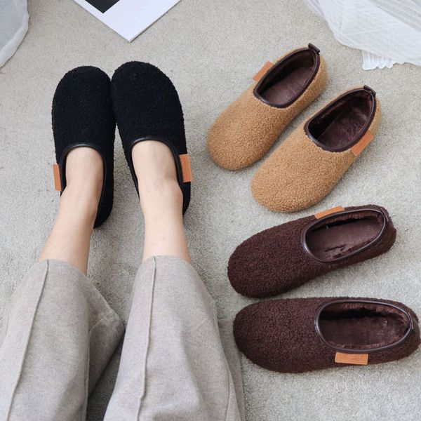 grandma shoes autumn women shallow mouth round toe women's moccasins flats slip-on casual female sneakers loafers fur modis, Black
grandma shoes autumn women shallow mouth round toe women's moccasins flats slip-on casual female sneakers loafers fur modis, Black