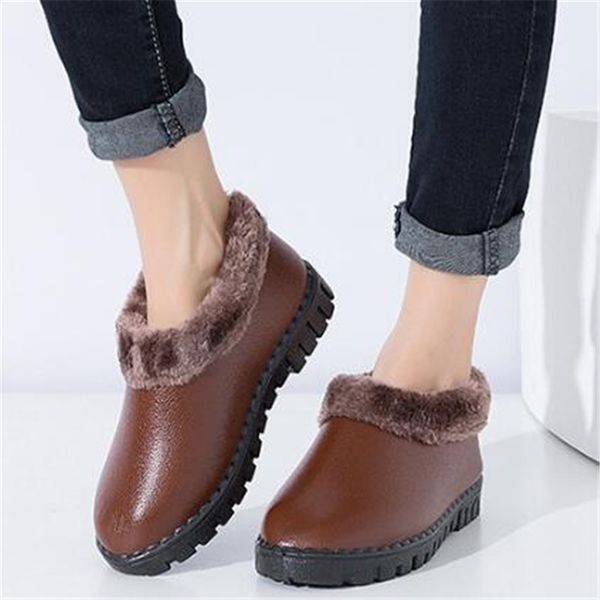 ultralight women winter boots waterproof keep warm snow boots furry velvet cozy ankle elderly non-slip platform booties, Black
ultralight women winter boots waterproof keep warm snow boots furry velvet cozy ankle elderly non-slip platform booties, Black