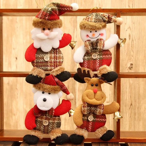 christmas decorations 10pcs/lot tree ers decorate santa claus snowman elk dolls with bell small pendant hanging ornament for crs party
christmas decorations 10pcs/lot tree ers decorate santa claus snowman elk dolls with bell small pendant hanging ornament for crs party