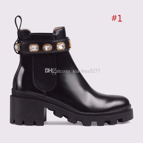 2019 woman's leather shoes lace up ribbon belt buckle ankle boots factory direct female rough heel round head autumn winter mar, Black
2019 woman's leather shoes lace up ribbon belt buckle ankle boots factory direct female rough heel round head autumn winter mar, Black