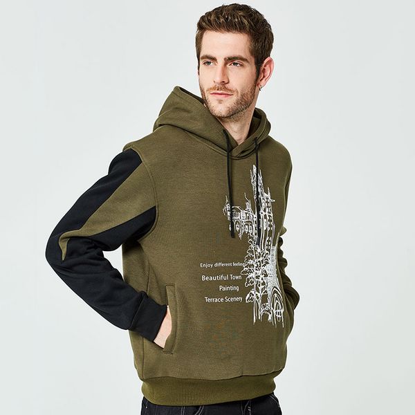 autumn winter men loose long patchwork sleeve sweatshirt casual landscape print hooded hoodie, Black
autumn winter men loose long patchwork sleeve sweatshirt casual landscape print hooded hoodie, Black