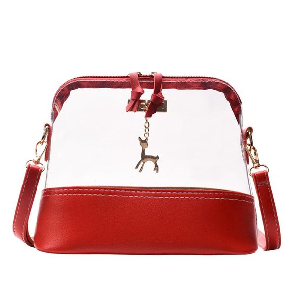 women transparent bag fawn pendant shell shoulder bag messenger 7 color zipper pure color banquet, travel,shopping wearing
women transparent bag fawn pendant shell shoulder bag messenger 7 color zipper pure color banquet, travel,shopping wearing