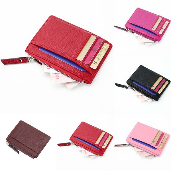 new fashion women handbag mens leather mini purse wallet zipper small soft bag pouch foldable case clutch holder organizer bags, Red;black
new fashion women handbag mens leather mini purse wallet zipper small soft bag pouch foldable case clutch holder organizer bags, Red;black