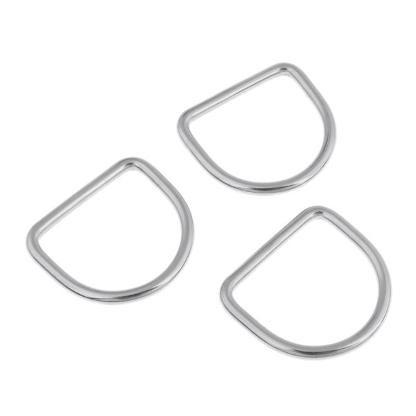 3pcs multi purpose stainless steel welded d ring boat yacht rigging hardware attachment
3pcs multi purpose stainless steel welded d ring boat yacht rigging hardware attachment