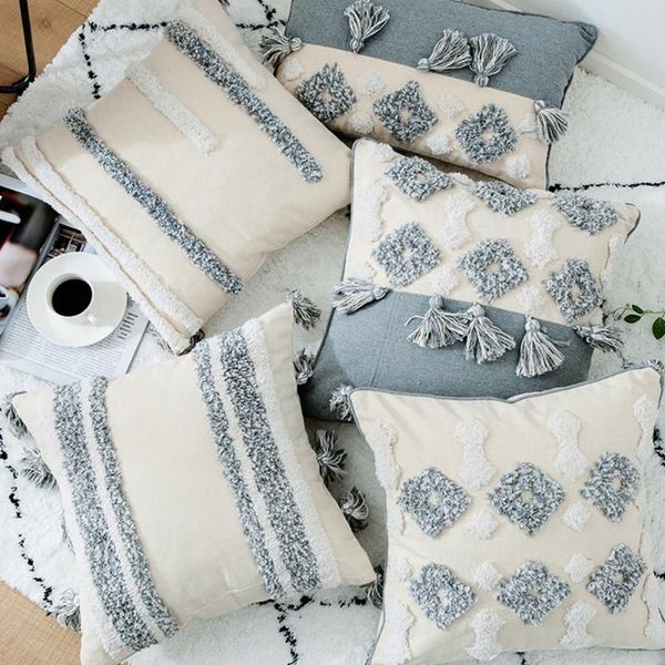 new pillowcase cushion cover tufted handmade tassels neutral decorative for sofa seat home decorative canvas 45x45cm 30x50cm pillow case
new pillowcase cushion cover tufted handmade tassels neutral decorative for sofa seat home decorative canvas 45x45cm 30x50cm pillow case