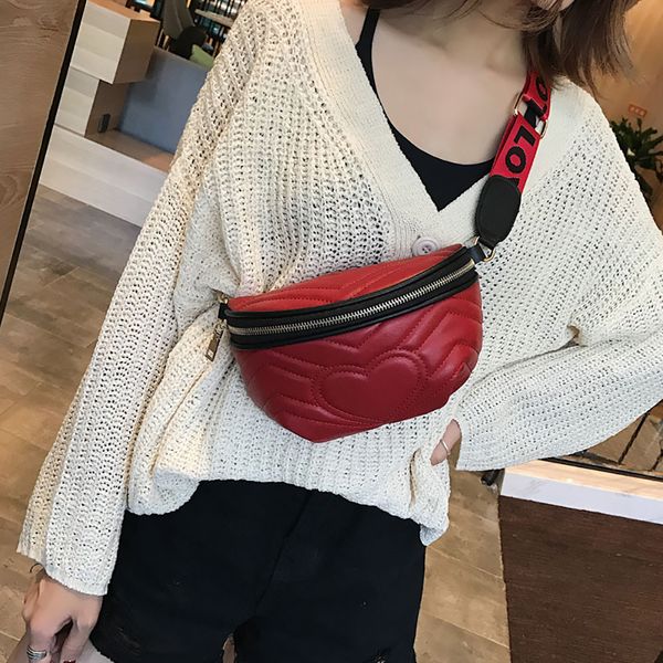 love heart pattern waist bags for women waist pack women zipper belt bag leather chest handbag wild chest hip bag #t10
love heart pattern waist bags for women waist pack women zipper belt bag leather chest handbag wild chest hip bag #t10