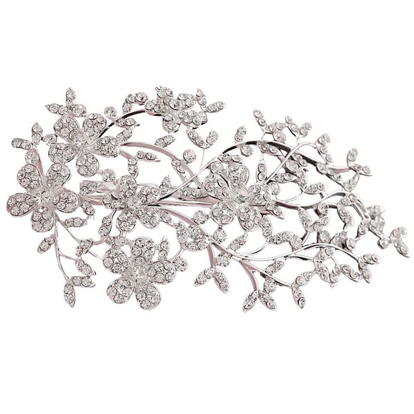 exquisite plate hair rhinestone mosaic high-grade hairpin bride hairpin bangs clip, Golden;white
exquisite plate hair rhinestone mosaic high-grade hairpin bride hairpin bangs clip, Golden;white