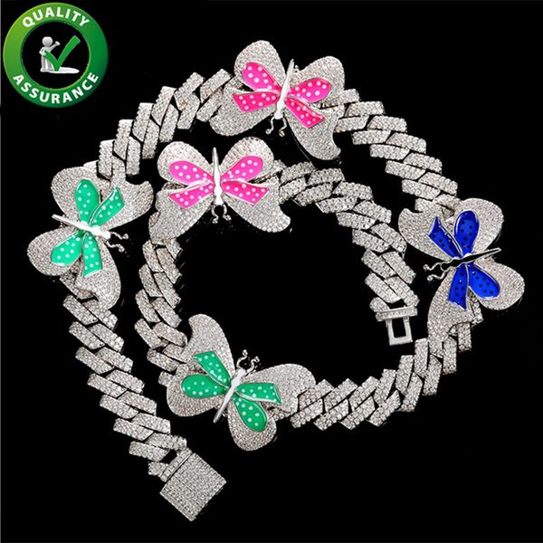 hip hop bling jewelry men luxury designer cuban link chain butterfly necklace diamond tennis chains iced out fashion collier homme bar charm, Silver
hip hop bling jewelry men luxury designer cuban link chain butterfly necklace diamond tennis chains iced out fashion collier homme bar charm, Silver