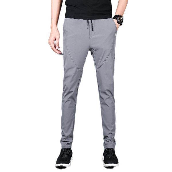 hcxy 2020 spring brand mens trousers fashion slim elastic pants for men solid color casual pants male, Black
hcxy 2020 spring brand mens trousers fashion slim elastic pants for men solid color casual pants male, Black