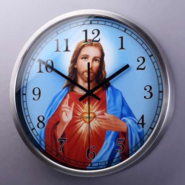 god's clock jesus virgin mary cross living room faith land decoration wall clock, church supplies, gifts
god's clock jesus virgin mary cross living room faith land decoration wall clock, church supplies, gifts