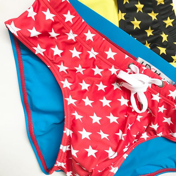 summer man swimming trunks briefs star low-waist man'e swimwear beach bikini men swimsuits quick dry male
summer man swimming trunks briefs star low-waist man'e swimwear beach bikini men swimsuits quick dry male