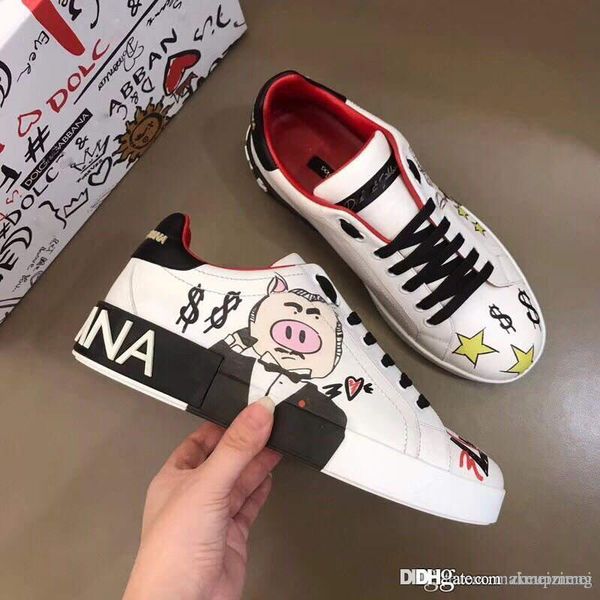2019ssdolce&gabbana 1 designerss portofino appliqué stud pearl trainers sneakers with original box, Blue;gray
2019ssdolce&gabbana 1 designerss portofino appliqué stud pearl trainers sneakers with original box, Blue;gray