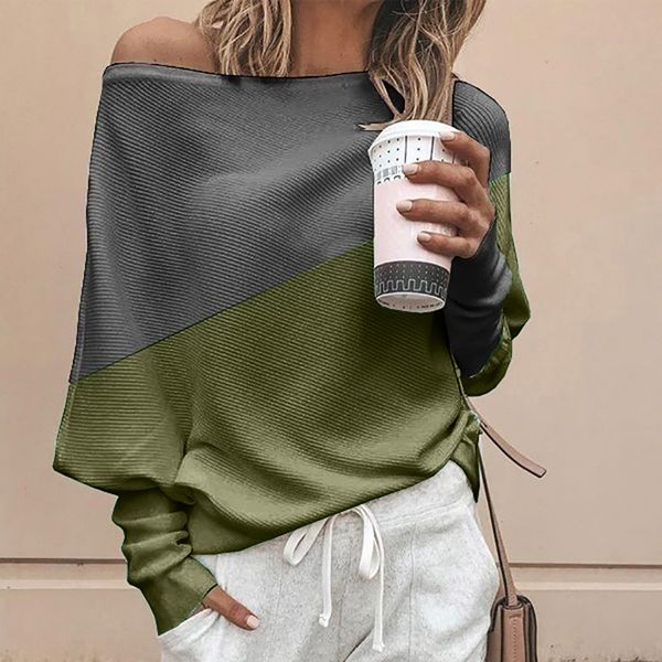 autumn new sweater women off shoulder korean style women pullover loose batwing long sleeve sweater sueter mujer invierno 2019, White;black
autumn new sweater women off shoulder korean style women pullover loose batwing long sleeve sweater sueter mujer invierno 2019, White;black
