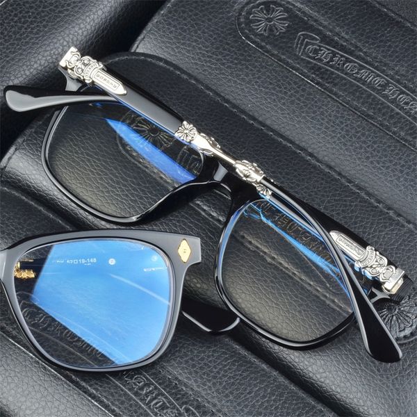 new brand chrome eyewear retro mens glasses frame fashion computer eyeglasses frame women black 925 silver plastic myopia frames
new brand chrome eyewear retro mens glasses frame fashion computer eyeglasses frame women black 925 silver plastic myopia frames