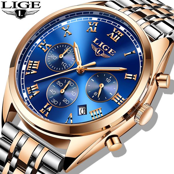 lige mens watches sport analog clock stainless steel waterproof watch watch men relogio masculino+box, Slivery;brown
lige mens watches sport analog clock stainless steel waterproof watch watch men relogio masculino+box, Slivery;brown