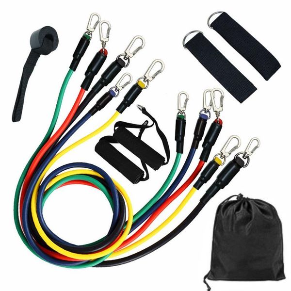 11pcs/set pull rope fitness exercises resistance band natural latex strength gym equipment indoor exerciser body training
11pcs/set pull rope fitness exercises resistance band natural latex strength gym equipment indoor exerciser body training