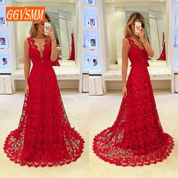 fashion burgundy long evening dresses 2019 evening gowns for women v neck lace a line floor length party dress prom, White;black
fashion burgundy long evening dresses 2019 evening gowns for women v neck lace a line floor length party dress prom, White;black