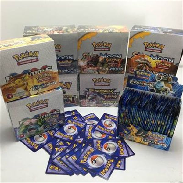 Солнце и Луна Бумага с Покрытием 324 шт. / Компл. Pikachu Poker Коллекционные Карты Модель
Солнце и Луна Бумага с Покрытием 324 шт. / Компл. Pikachu Poker Коллекционные Карты Модель