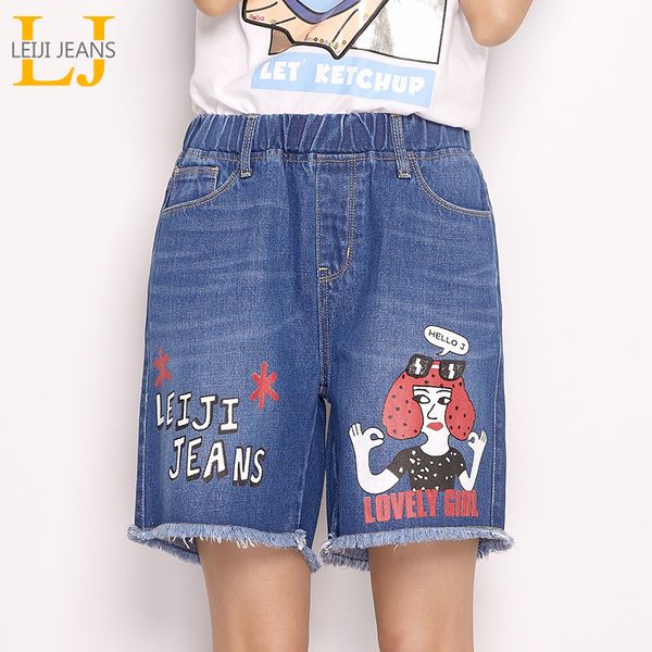 leijijeans 2020 summer figure print women jeans knee length elastic waist plus size loose deinm capris sweety women shorts, White;black
leijijeans 2020 summer figure print women jeans knee length elastic waist plus size loose deinm capris sweety women shorts, White;black
