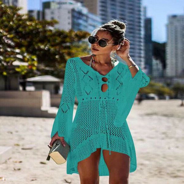 sarongs summer bikini cover up sarong dress swimwear kaftan lace crochet beach wear, Blue;gray
sarongs summer bikini cover up sarong dress swimwear kaftan lace crochet beach wear, Blue;gray