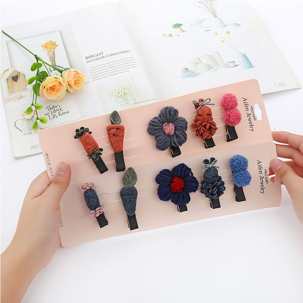 2020 new cute sweet children's wool flower 5 piece set combination hairpin jewelry gift hairpin jewelry gift, Slivery;white
2020 new cute sweet children's wool flower 5 piece set combination hairpin jewelry gift hairpin jewelry gift, Slivery;white