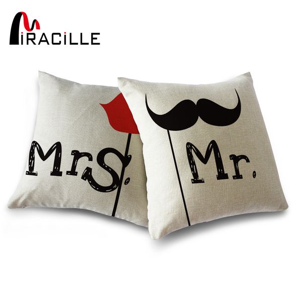 miracille 2 pieces cotton linen mr & mrs wedding couple cushion cover lovers decor home sofa throw pillowcase square 18 inches
miracille 2 pieces cotton linen mr & mrs wedding couple cushion cover lovers decor home sofa throw pillowcase square 18 inches