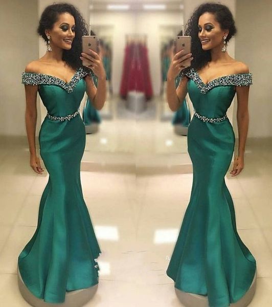 gorgeous emerald mermaid evening gowns formal elegant off shoulder beaded sequin prom dress long vestido de novia dresses evening wear, Black;red
gorgeous emerald mermaid evening gowns formal elegant off shoulder beaded sequin prom dress long vestido de novia dresses evening wear, Black;red