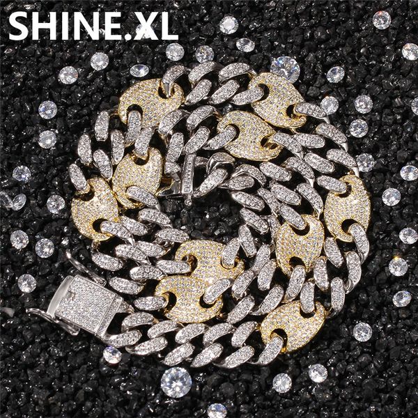 13mm hip hop mens iced out miami cuban necklace micro paved cz silver plated coffee bean necklace
13mm hip hop mens iced out miami cuban necklace micro paved cz silver plated coffee bean necklace