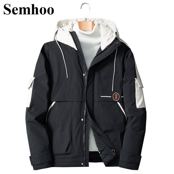 2019 winter new down jacket men's casual hooded white duck down fashion warm contrast color tooling jacket plus size m-3xl, Black
2019 winter new down jacket men's casual hooded white duck down fashion warm contrast color tooling jacket plus size m-3xl, Black