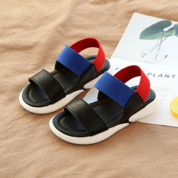 sandals 2021 style summer boy girls casual anti-slip soft-sole shoe baby elastic, Black;red
sandals 2021 style summer boy girls casual anti-slip soft-sole shoe baby elastic, Black;red