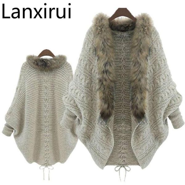 lanxirui new stylish women loose fur collar sweater batwing sleeve knit fur wholesale dropshipping july0726, White
lanxirui new stylish women loose fur collar sweater batwing sleeve knit fur wholesale dropshipping july0726, White