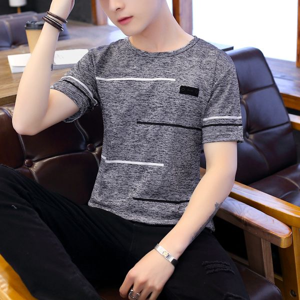 t-shirt men's summer new style short-sleeved 2020 korean-style slim fit casual soft breathable half sleeve crew neck, White;black
t-shirt men's summer new style short-sleeved 2020 korean-style slim fit casual soft breathable half sleeve crew neck, White;black