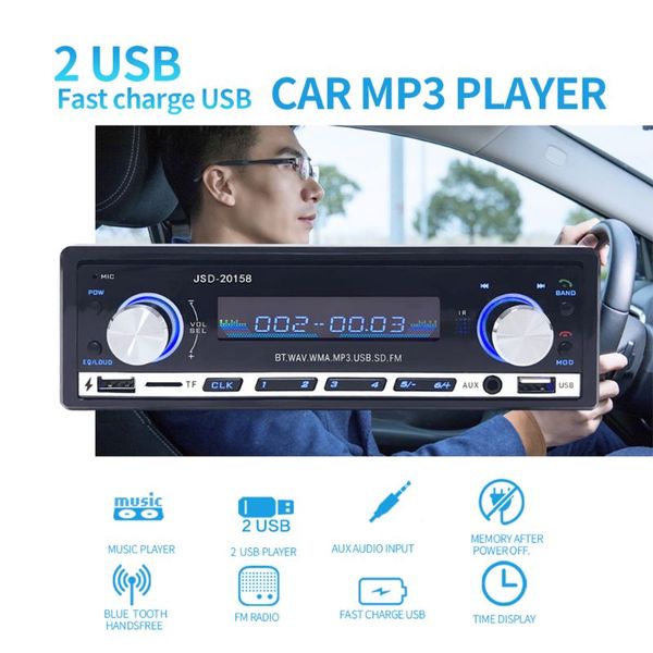 20158 auto stereo 1 din car radio 12v bluetooth fm aux input receiver car audio sd usb mp3 mmc wma player
20158 auto stereo 1 din car radio 12v bluetooth fm aux input receiver car audio sd usb mp3 mmc wma player