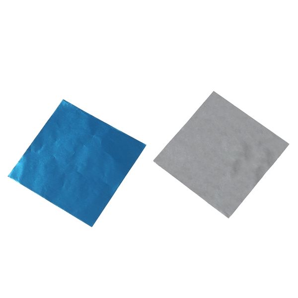 cute 200pcs sweets candy package foil paper chocolate lolly foil wrappers square (silver&blue) kitchen storage organization
cute 200pcs sweets candy package foil paper chocolate lolly foil wrappers square (silver&blue) kitchen storage organization