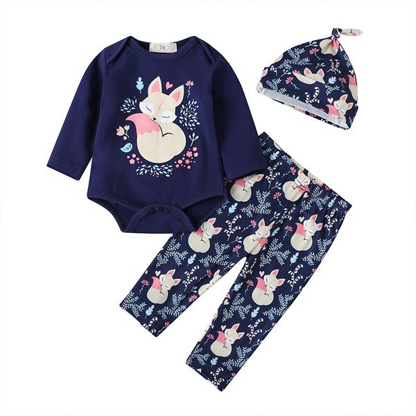 spring and autumn 3 piece set baby girl baby clothing cartoon long sleeve romper and pants sets, White
spring and autumn 3 piece set baby girl baby clothing cartoon long sleeve romper and pants sets, White