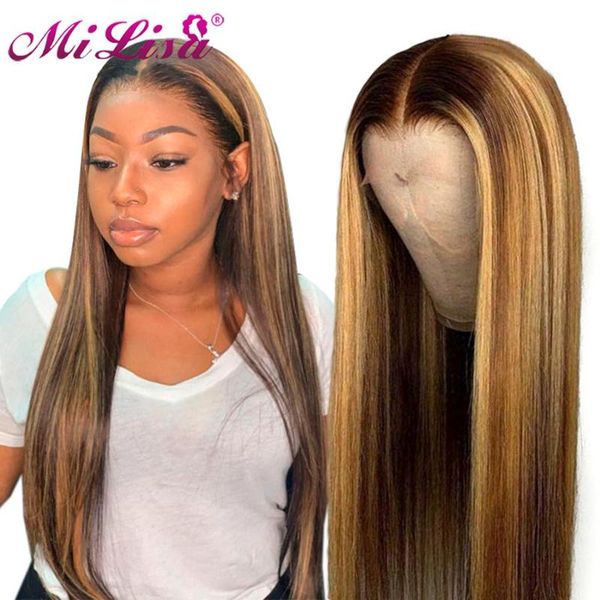 4/27 ombre highlight human hair wig brown honey blond color 13x4 lace front wigs for black women remy straight lace frontal wig, Black;brown
4/27 ombre highlight human hair wig brown honey blond color 13x4 lace front wigs for black women remy straight lace frontal wig, Black;brown