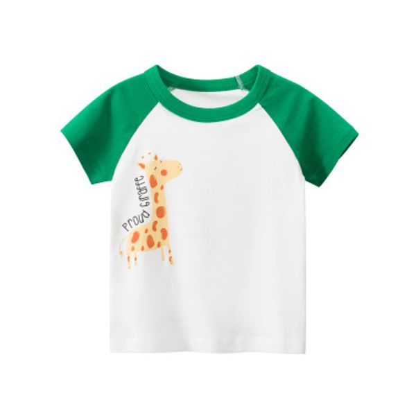2020 summer new children's cotton short sleeve t shirt kids boys cartoon giraffe casual tees toddler girl wild t shirts 2-8y, Blue
2020 summer new children's cotton short sleeve t shirt kids boys cartoon giraffe casual tees toddler girl wild t shirts 2-8y, Blue